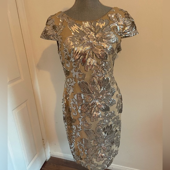 Calvin Klein Sequin Mini Dress - Picture 1 of 16